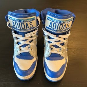 Jeremy Scott x Adidas License Plate New York High-tops.